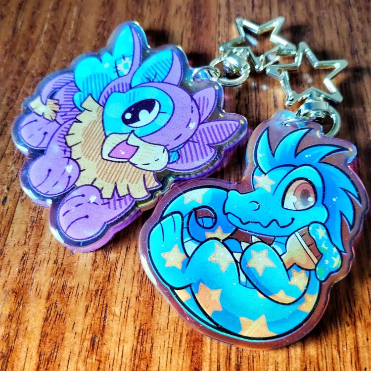 Neopets - Keyrings
