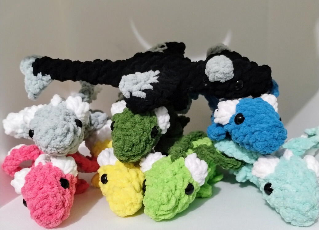 Crochet Dragon